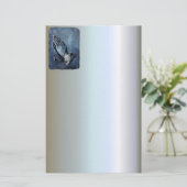 折られた手の祈りの言葉- Durer 便箋 (スタンド正面)