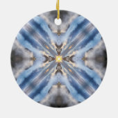 折られた空 セラミックオーナメント (裏面)