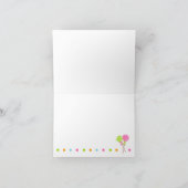 折られる甘い専門店はメッセージカード感謝していしています サンキューカード (内部)