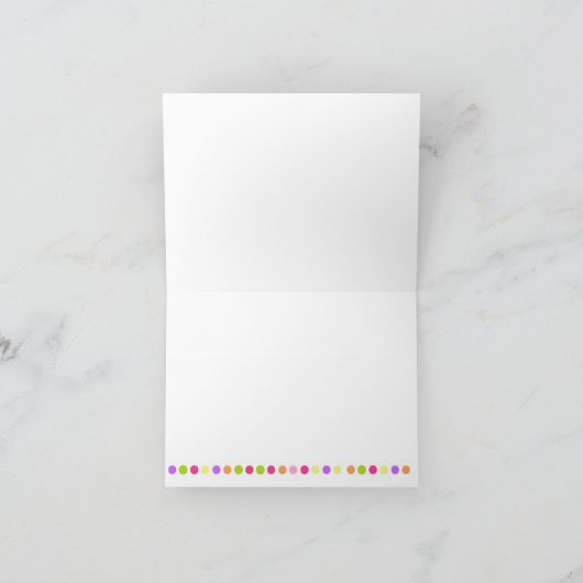 折られる甘くかわいいカップケーキはメッセージカード感謝していしています サンキューカード (内部)