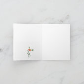 折りたたまれた招待状 招待状 (内部)