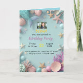 折りたたまれた招待状 招待状 (正面)