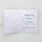 折りたたまれた招待状 招待状 (内部)