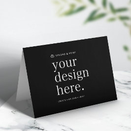 折りたたみカード | デザインアップロード 5x7 カード