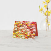 折りたたみグリーティングカード カード (黄色い花)