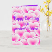 折りたたみグリーティングカード(ハッピーバースデー) カード (黄色い花)