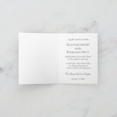 折りたたみテンプレート招待状 招待状 (内部)