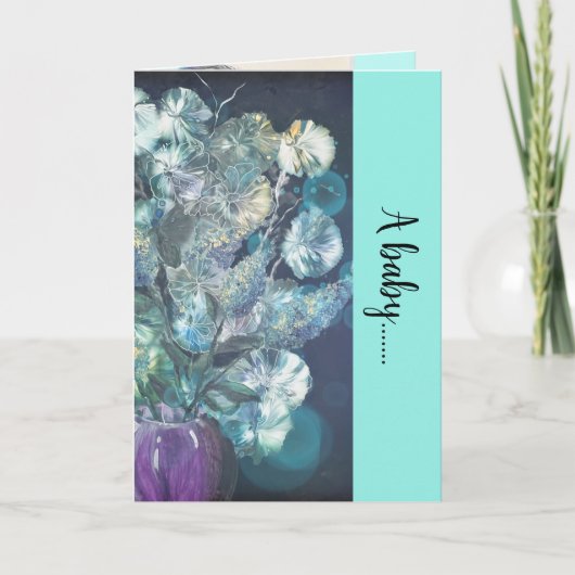 折りたたみベイビーカード サンキューカード (正面)