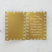 折りたたみホリデーカード シーズンカード (内部)