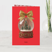 折りたたみホリデーカード シーズンカード (裏面)