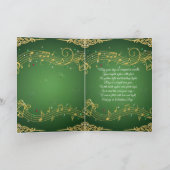 折りたたみホリデーカード シーズンカード (内部)