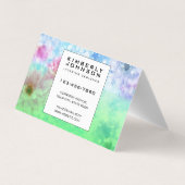 折りたたみ名刺 名刺 (裏面)