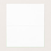 折りたたみ名刺 名刺 (内部フラット)