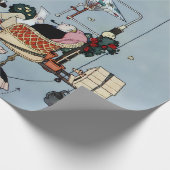 「折りたたみ庭園」 ウィリアム・ヒース・ロビンソン ラッピングペーパー (角)