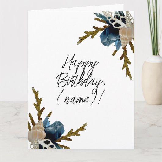 折りたたみ式のグリーティングカード カード (正面)