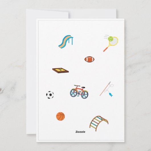 折りたたみ式の父の日カード（印刷可能）｜父の日 シーズンカード (裏面)