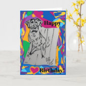 折りたたみ式グリーティングカード カード (黄色い花)