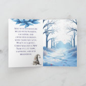 折りたたみ式グリーティングカード カード (内部)