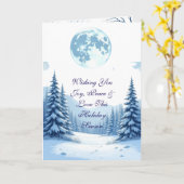 折りたたみ式グリーティングカード カード (黄色い花)