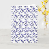 折りたたみ式グリーティングカード カード (黄色い花)