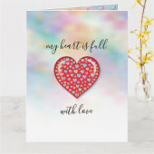 折りたたみ式グリーティングカード カード (黄色い花)