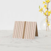 折りたたみ式グリーティングカード カード (黄色い花)