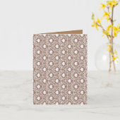 折りたたみ式グリーティングカード カード (黄色い花)