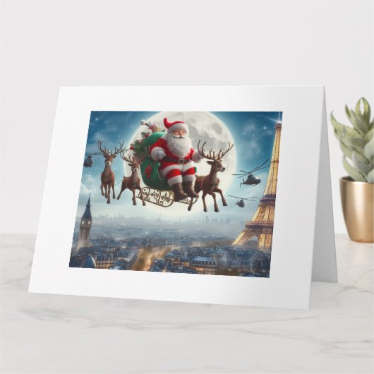 折りたたみ式グリーティングカード カード (小さな植物)