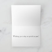 折りたたみ式グリーティングカード カード (内部)