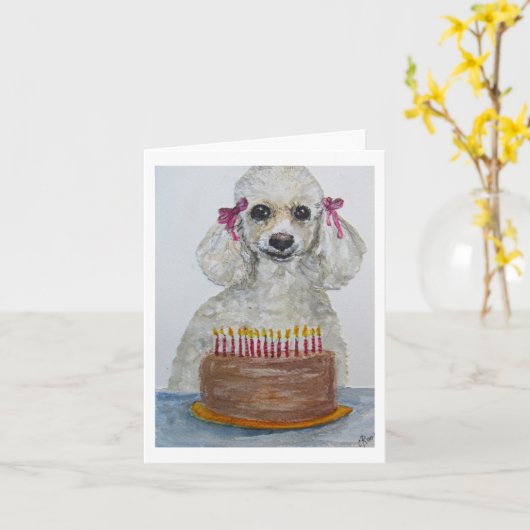 折りたたみ式グリーティングカード カード (黄色い花)