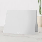 折りたたみ式グリーティングカード カード (裏面)