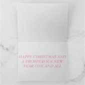 折りたたみ式グリーティングカード カード (内部)