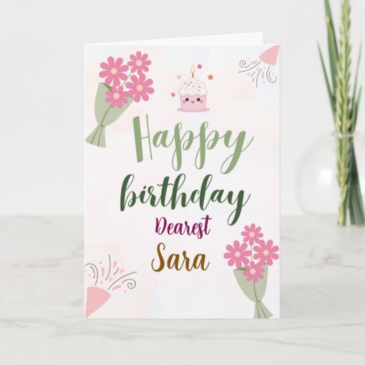 折りたたみ式グリーティングカード カード (正面)