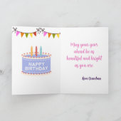 折りたたみ式グリーティングカード カード (内部)