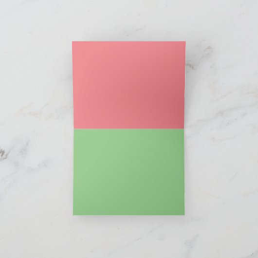 折りたたみ式グリーティングカード カード (内部)