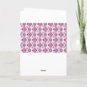 折りたたみ式グリーティングカード カード (裏面)