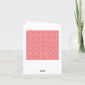 折りたたみ式グリーティングカード カード (裏面)