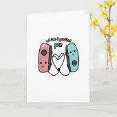 折りたたみ式グリーティングカード カード (黄色い花)