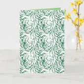 折りたたみ式グリーティングカード カード (黄色い花)