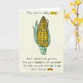 折りたたみ式グリーティングカード カード (黄色い花)