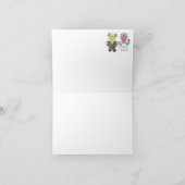 折りたたみ式御礼カード サンキューカード (内部)