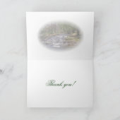 折りたたみ式感謝カード サンキューカード (内部)