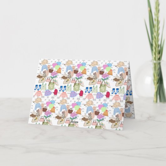 折りたたみ感謝カード サンキューカード (裏面)