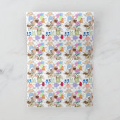 折りたたみ感謝カード サンキューカード (内部)