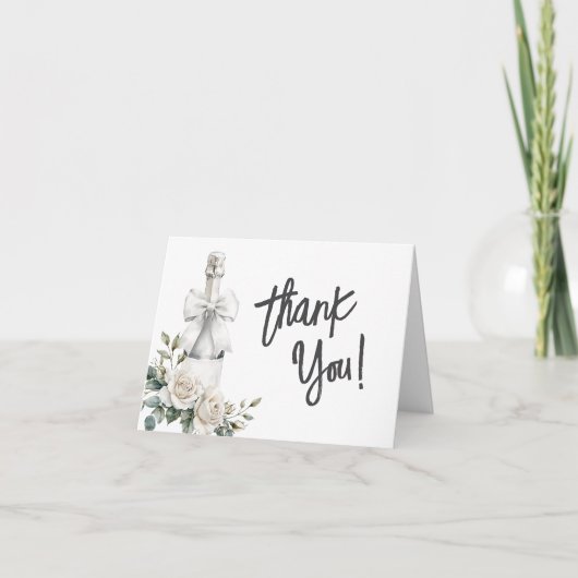 折りたたみ感謝カード サンキューカード (正面)