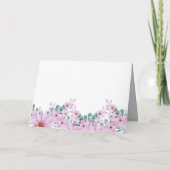 折りたたみ感謝カード サンキューカード (裏面)