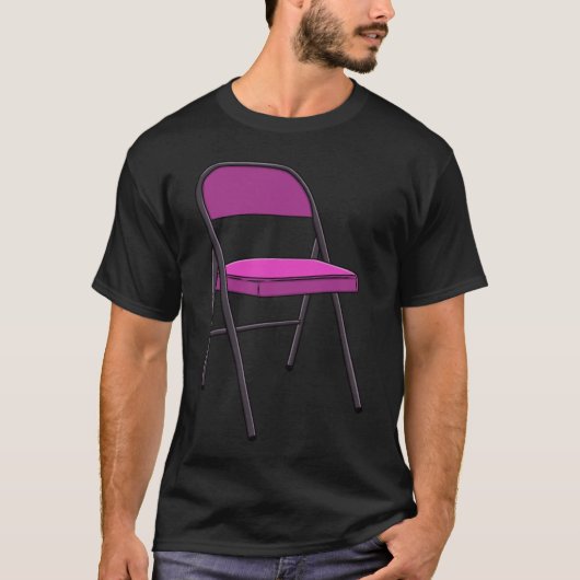 折りたたみ椅子 2 Tシャツ (正面)