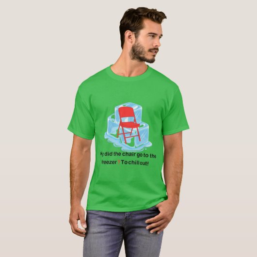 折りたたみ椅子 5 Tシャツ (正面フル)