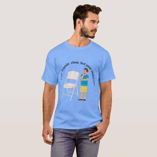 折りたたみ椅子 6 Tシャツ (正面フル)