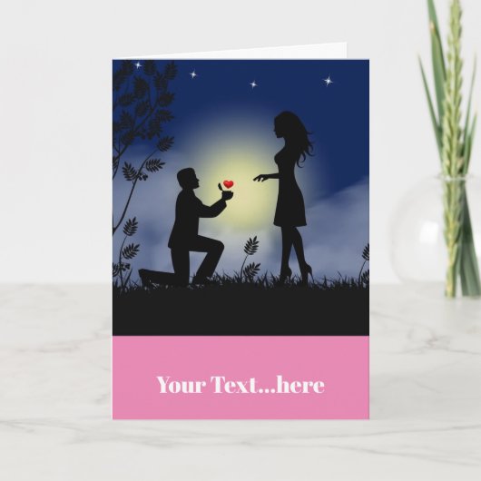 折りたためる感謝カード サンキューカード (正面)